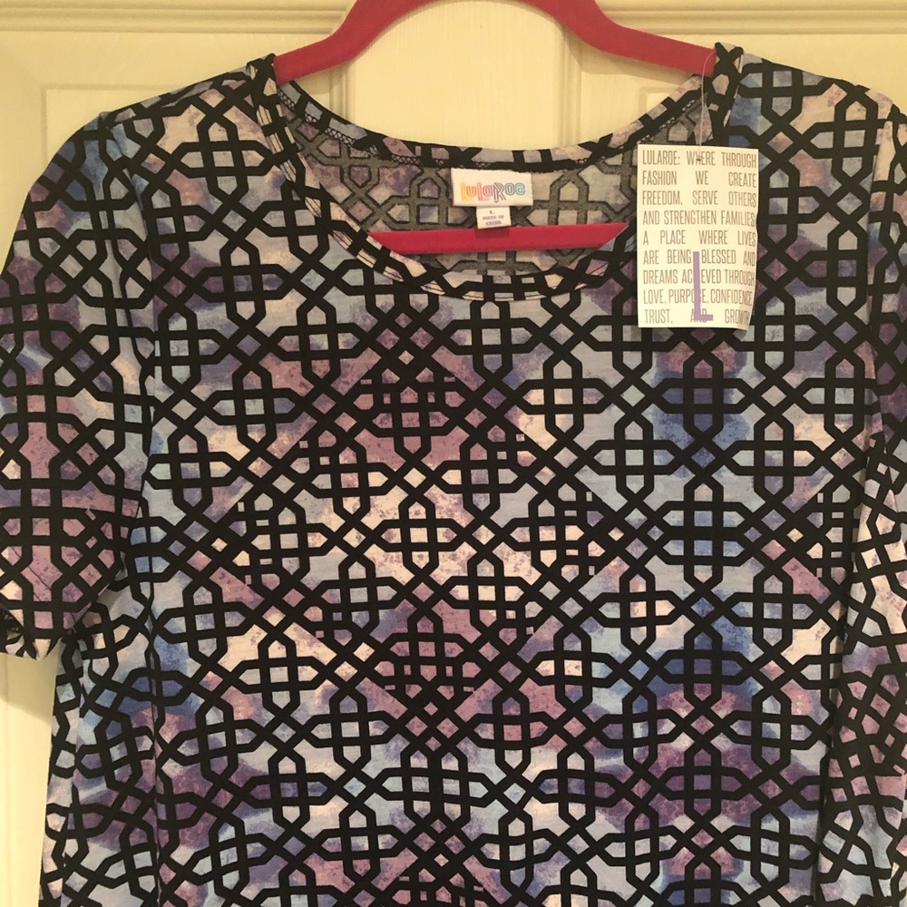 NWT Lularoe Jessie L Watercolors